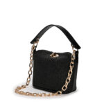BLACK STRAW MINI BUCKET - Image 2