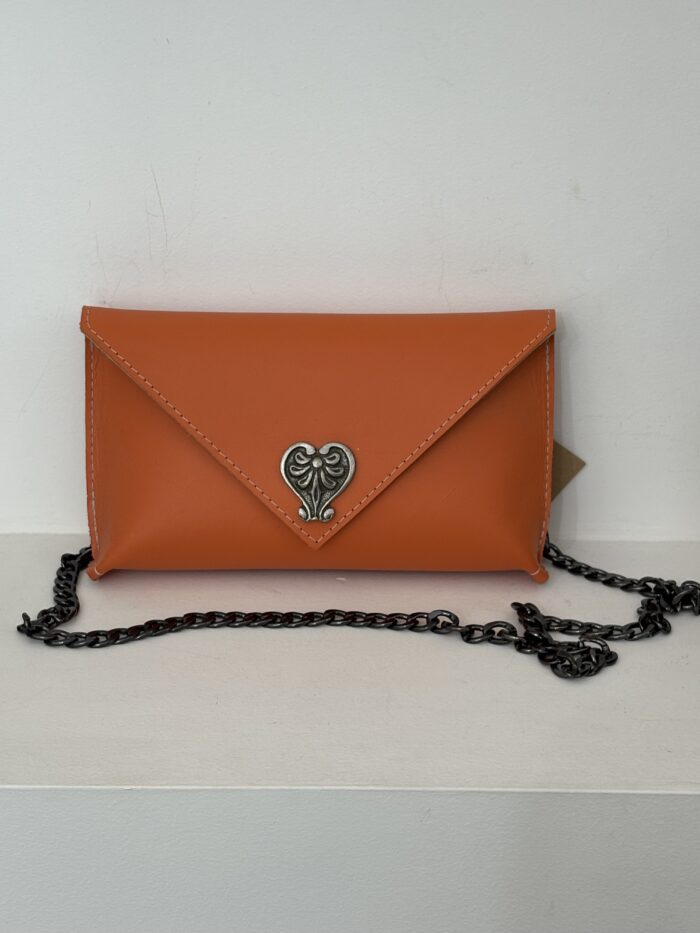 Orange heart bag - Image 1