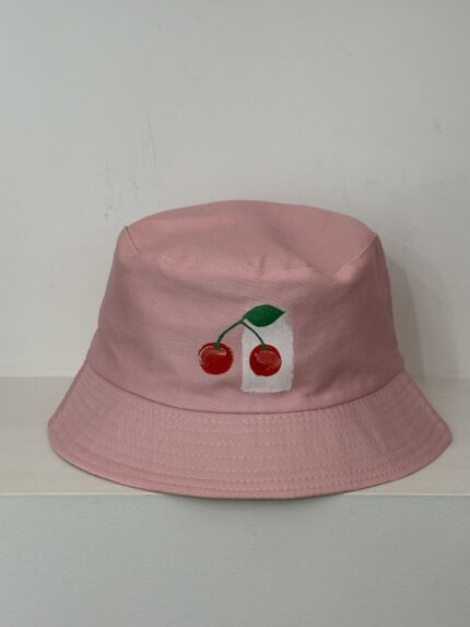 Cherry bucket hat