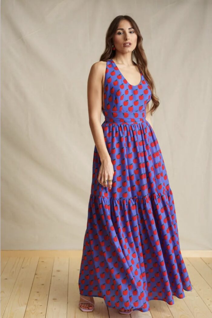 Red Apple Maxi Dress - Image 1