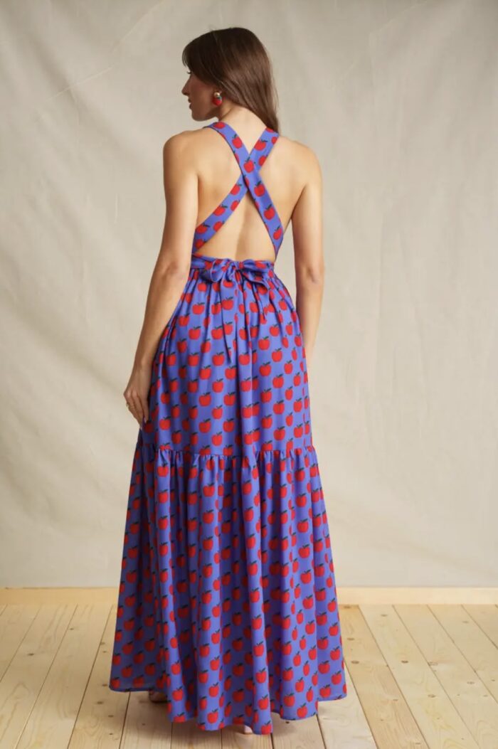 Red Apple Maxi Dress - Image 2