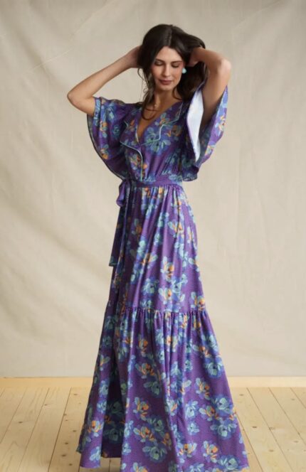 Boogie Dots Maxi Dress