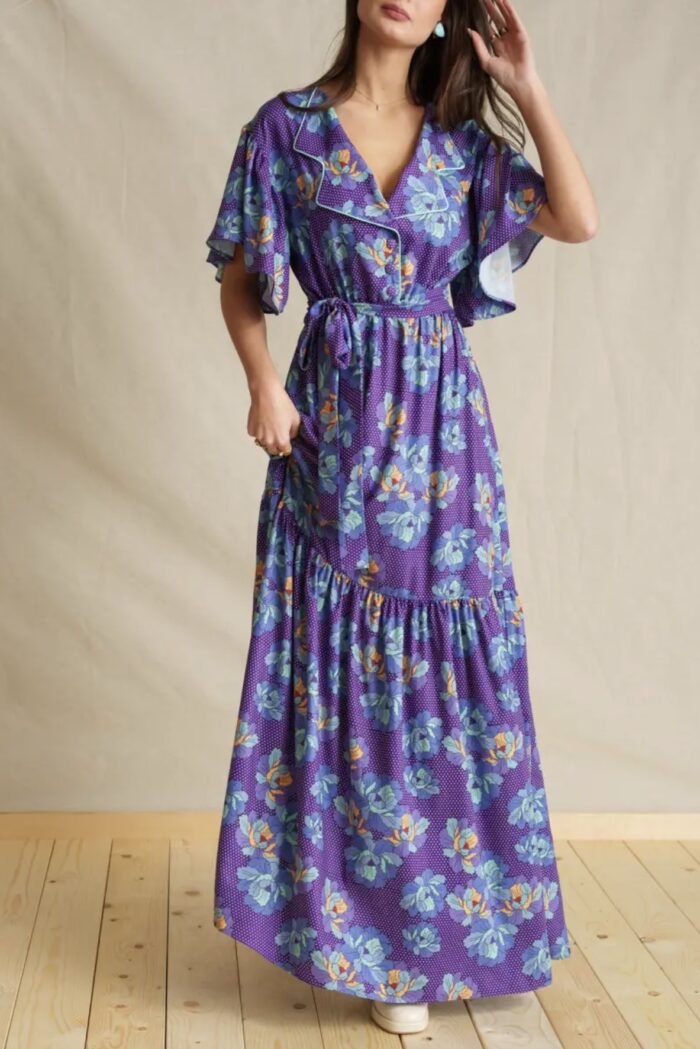Boogie Dots Maxi Dress - Image 4